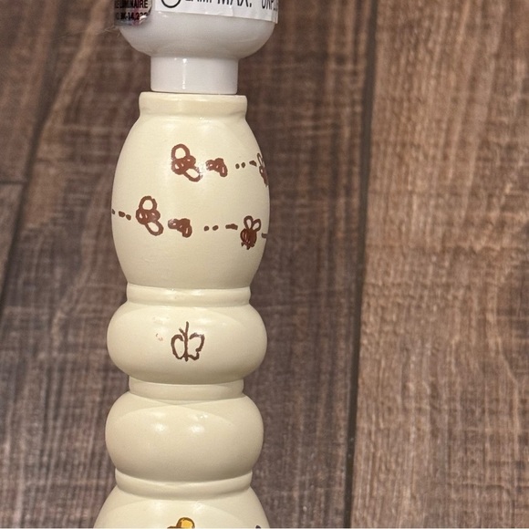 CLASSIC Winnie the Pooh Lamp Base HONEY POT Butterfies Baby Nursery Decor Works - Picture 7 of 10